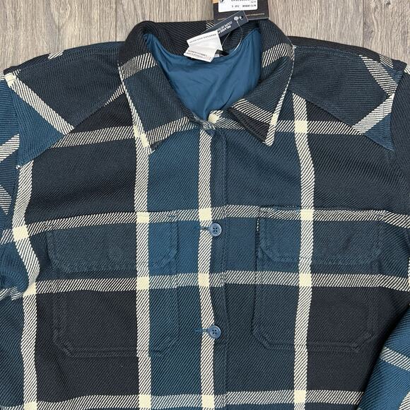 The North Face Valley Twill Utility Coat Size Large Womens Midnight Petrol Blue - Picture 2 of 12